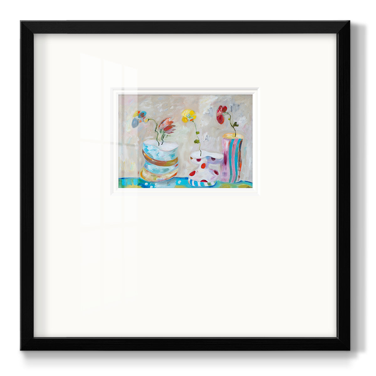 Play Time- Premium Framed Print Double Matboard