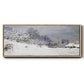 The Road in Front of Saint - Floater Framed Canvas Print