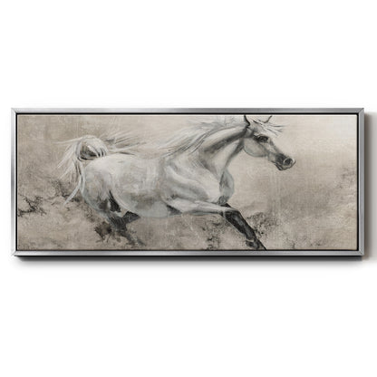 Majestic Stallion I - Floater Framed Canvas Print
