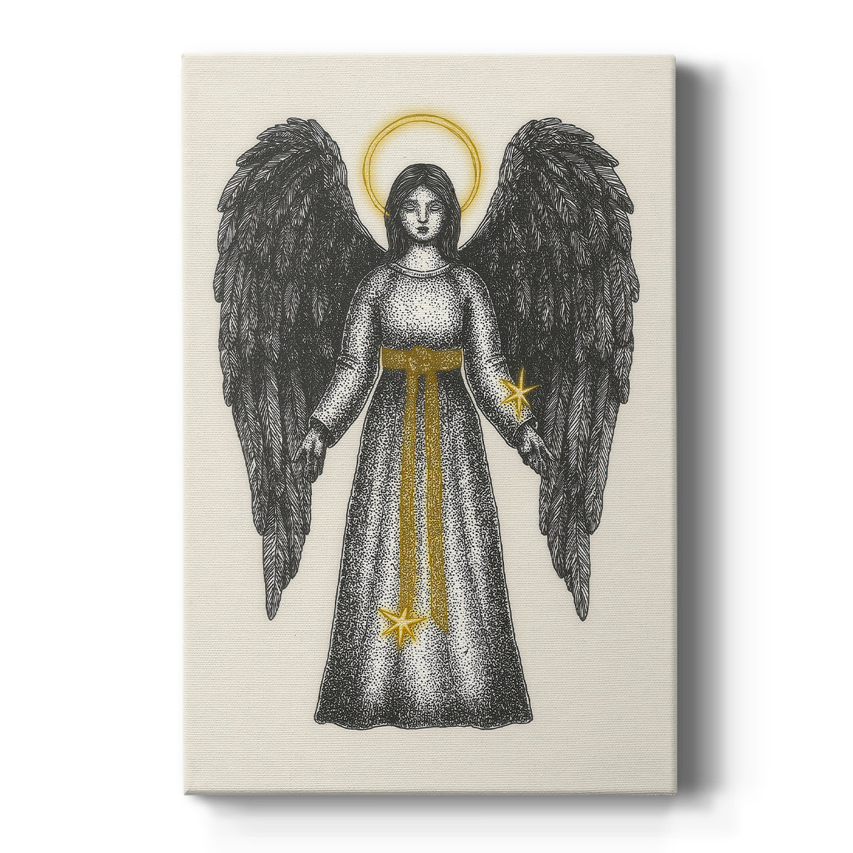 Pearled Manger Parish - Canvas Art Print