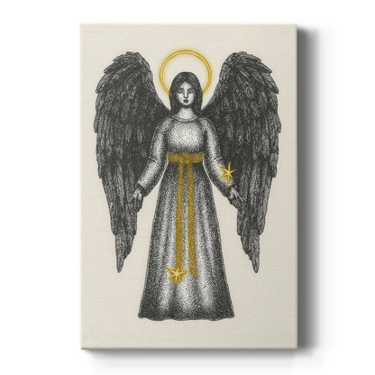 Pearled Manger Parish - Canvas Art Print