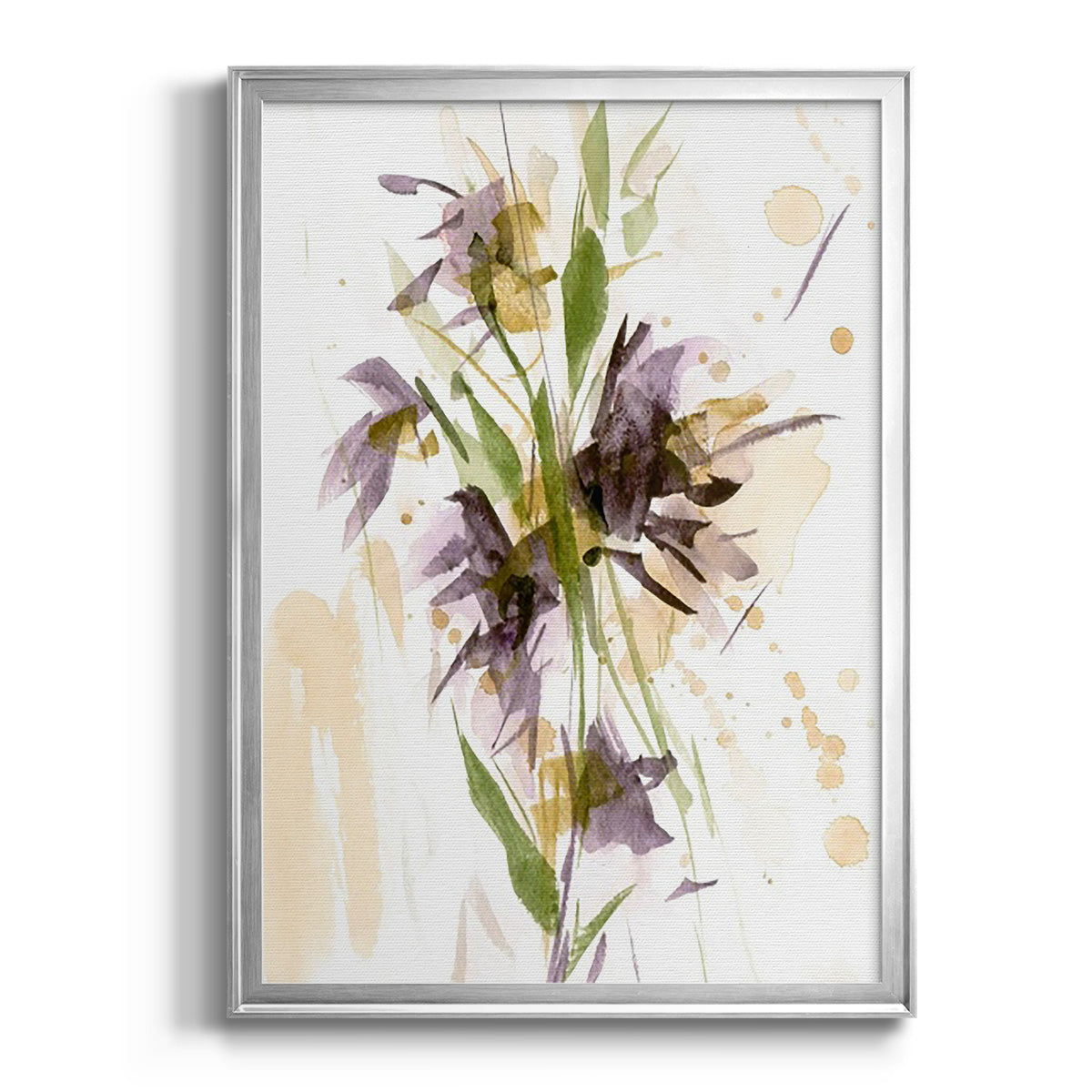 After Rain II - Modern Framed Canvas Print