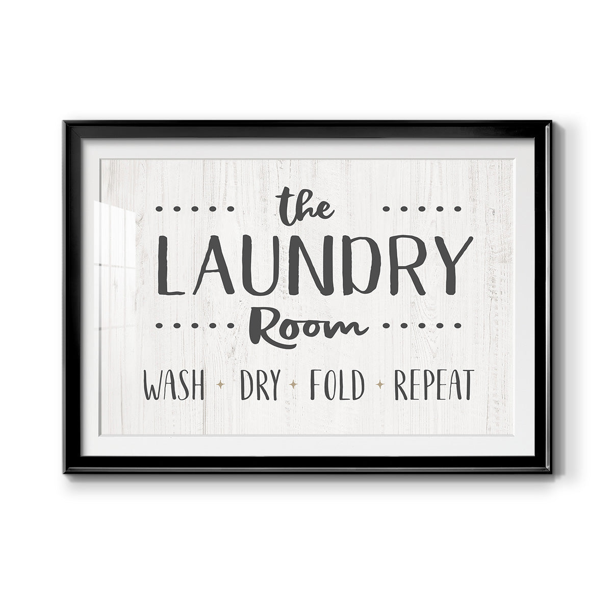 The Laundry Room Premium Framed Print - Ready to Hang