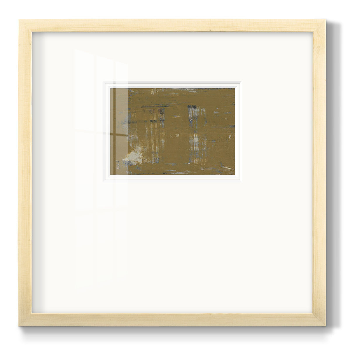 Mystique Abstract II - Double Matboard Framed Print
