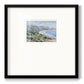 Coastal Mist II Premium Framed Print Double Matboard