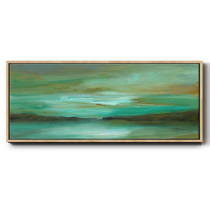 Hidden Cove - Floater Framed Canvas Print