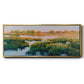 Marshland View II - Floater Framed Canvas Print