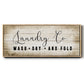 Laundry Co. - Floater Framed Canvas Print