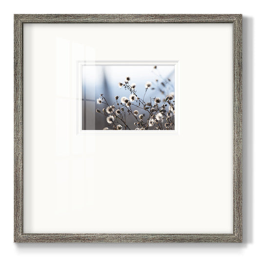 Spring Fluff- Premium Framed Print Double Matboard