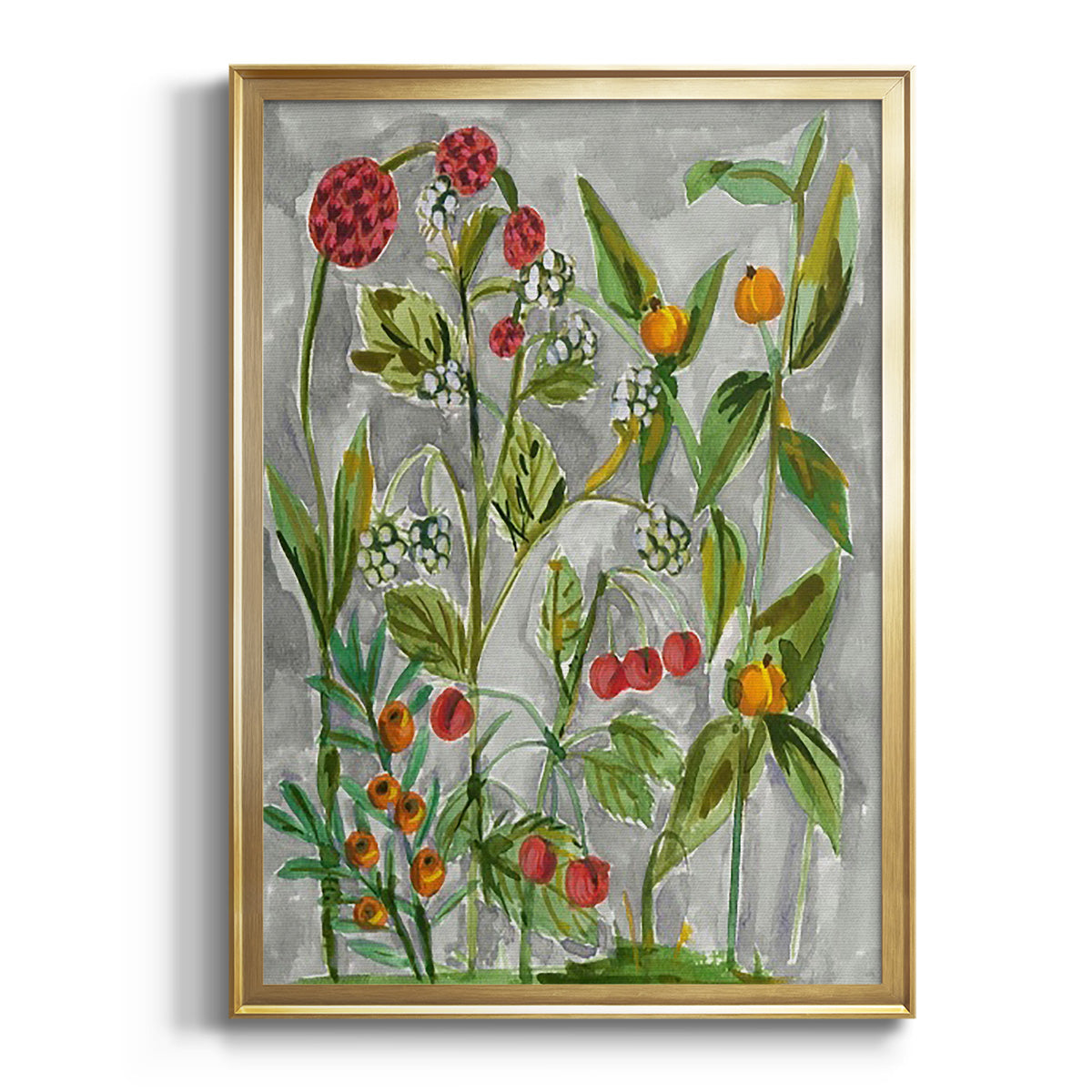 Dear Nature II - Modern Framed Canvas Print