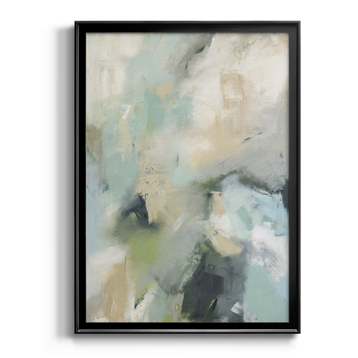 Through it All - Modern Framed Canvas Print