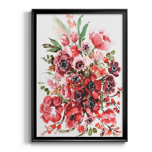 Icelandic Poppies II - Modern Framed Canvas Print