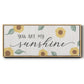 You Are My Sunshine - Floater Framed Canvas Print