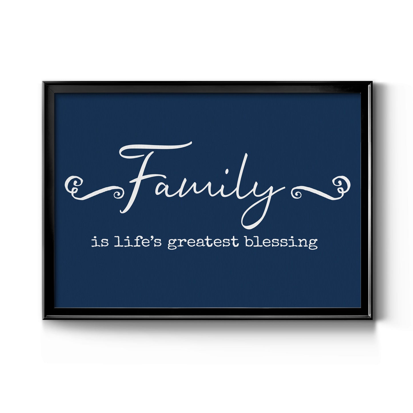 Family Greatest Blessing Premium Classic Framed Canvas - Ready to Hang