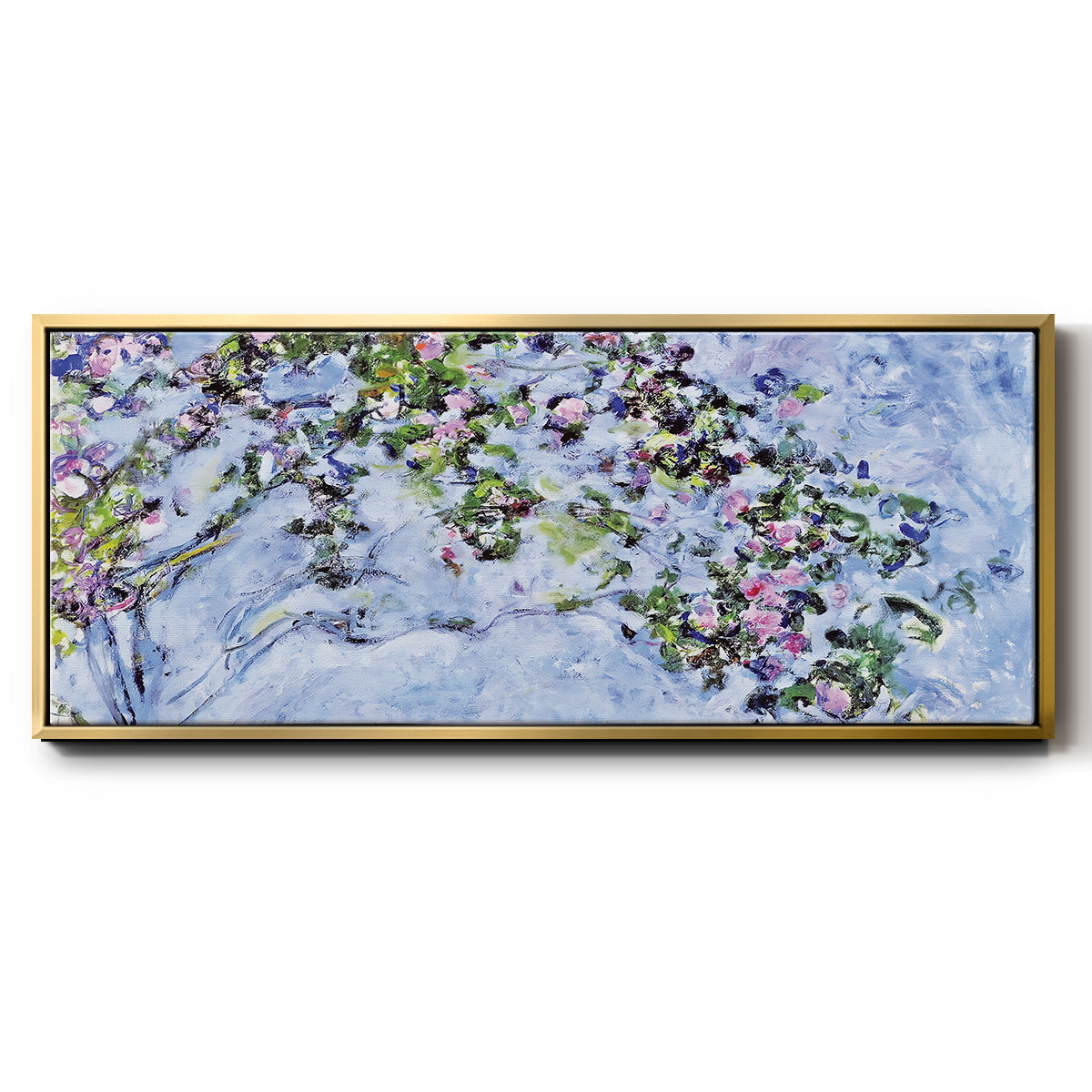 The Rose Bush, 1925 - Floater Framed Canvas Print