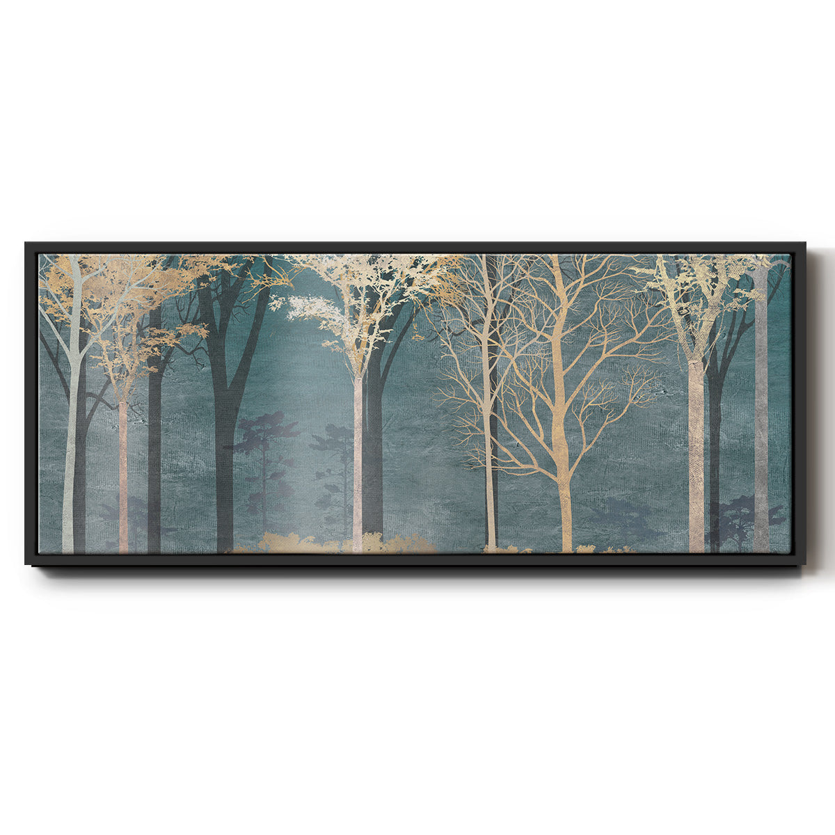 Into the Woods - Floater Framed Canvas Print