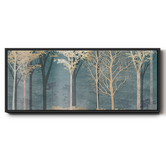 Into the Woods - Floater Framed Canvas Print