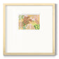 Neutral Blooms IV - Double Matboard Framed Print