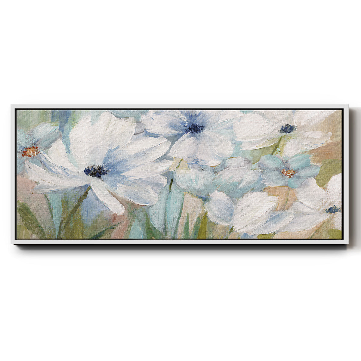 Spring Day - Floater Framed Canvas Print