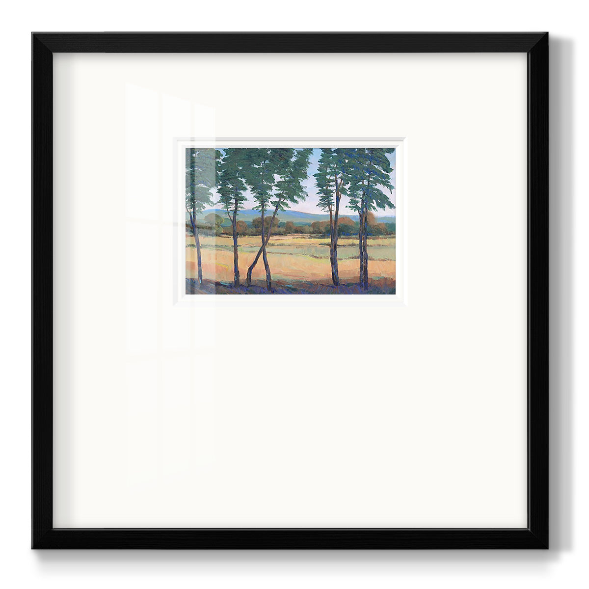Still Morning I - Double Matboard Framed Print