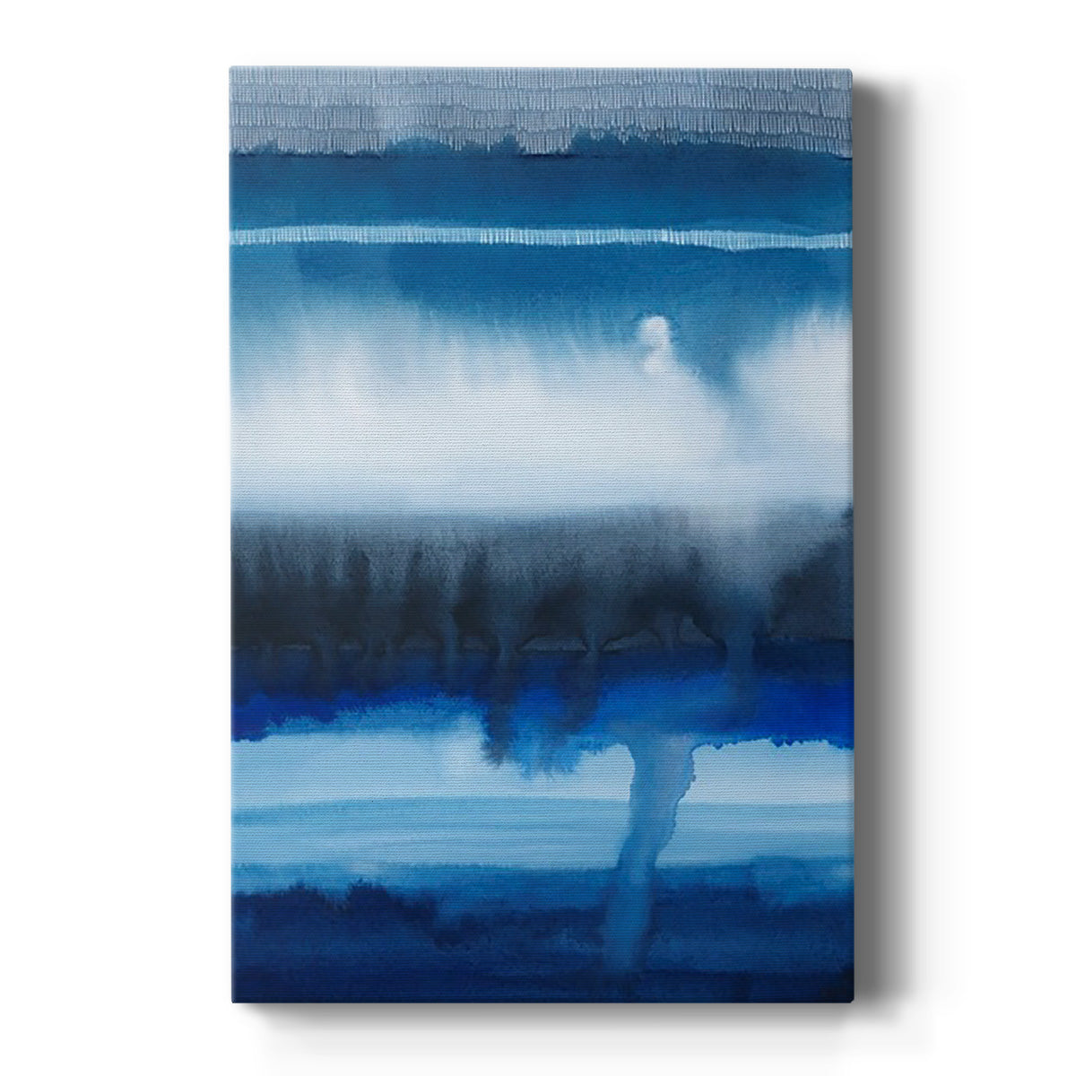 Deep Blue Shore I Premium Gallery Wrapped Canvas - Ready to Hang