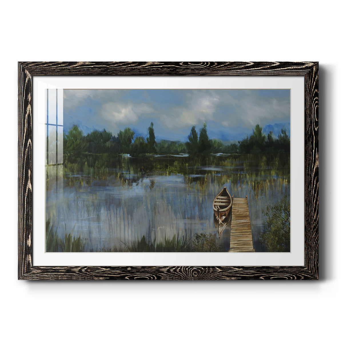 A Quiet Place - Barnwood Framed Art Print