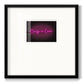 Neon Love II Premium Framed Print Double Matboard