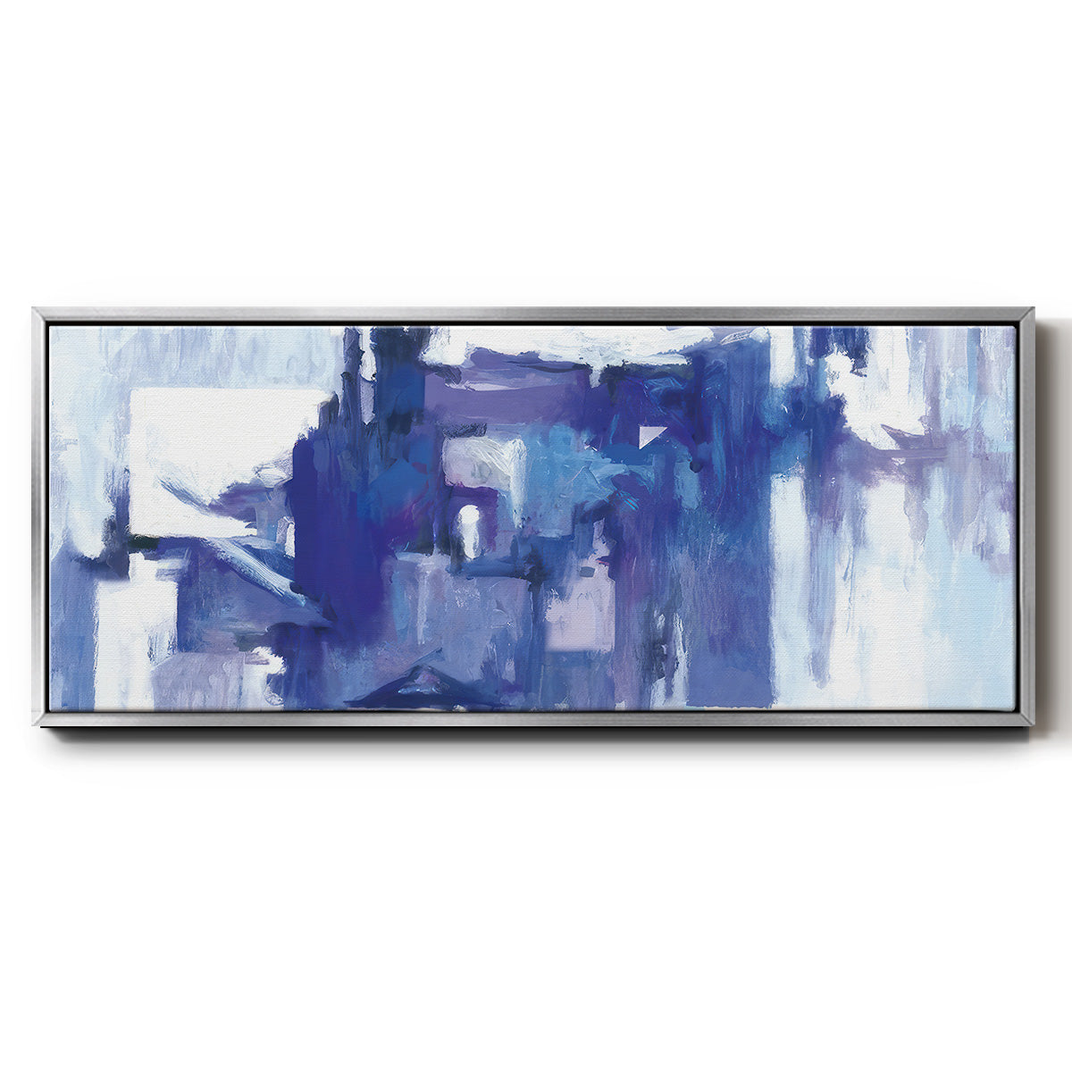 City Walk - Floater Framed Canvas Print
