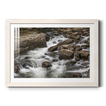 Rushing Calm-Premium Framed Print - Ready to Hang