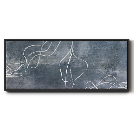 Organic Lining  I  - Floater Framed Canvas Print