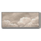 Painted Clouds I - Floater Framed Canvas Print