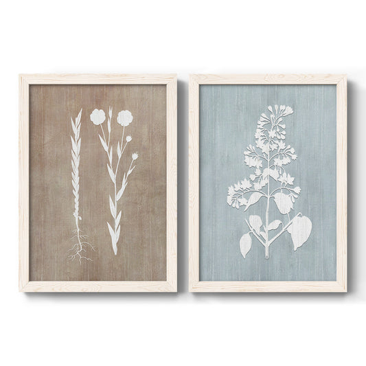 Botany Beauty III - Premium Framed Canvas 2 Piece Set - Ready to Hang