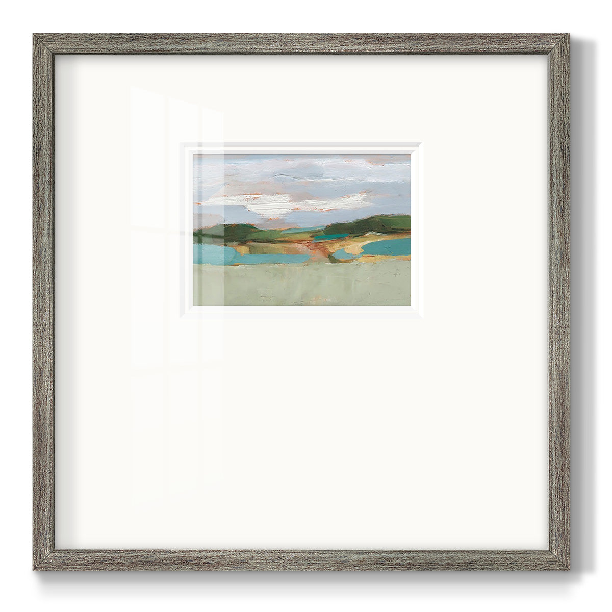 High Noon Vista Study II Premium Framed Print Double Matboard