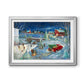 Warm Holiday Memories - Modern Framed Art Print