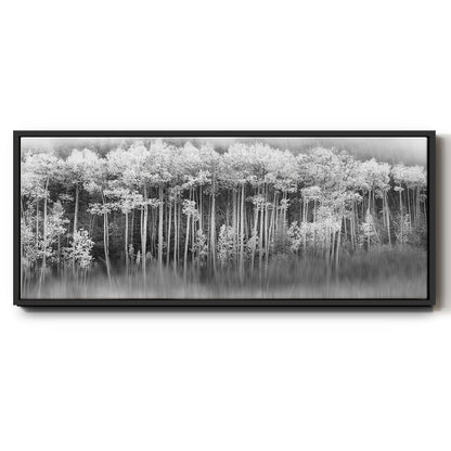 Dreamy Aspen - Floater Framed Canvas Print