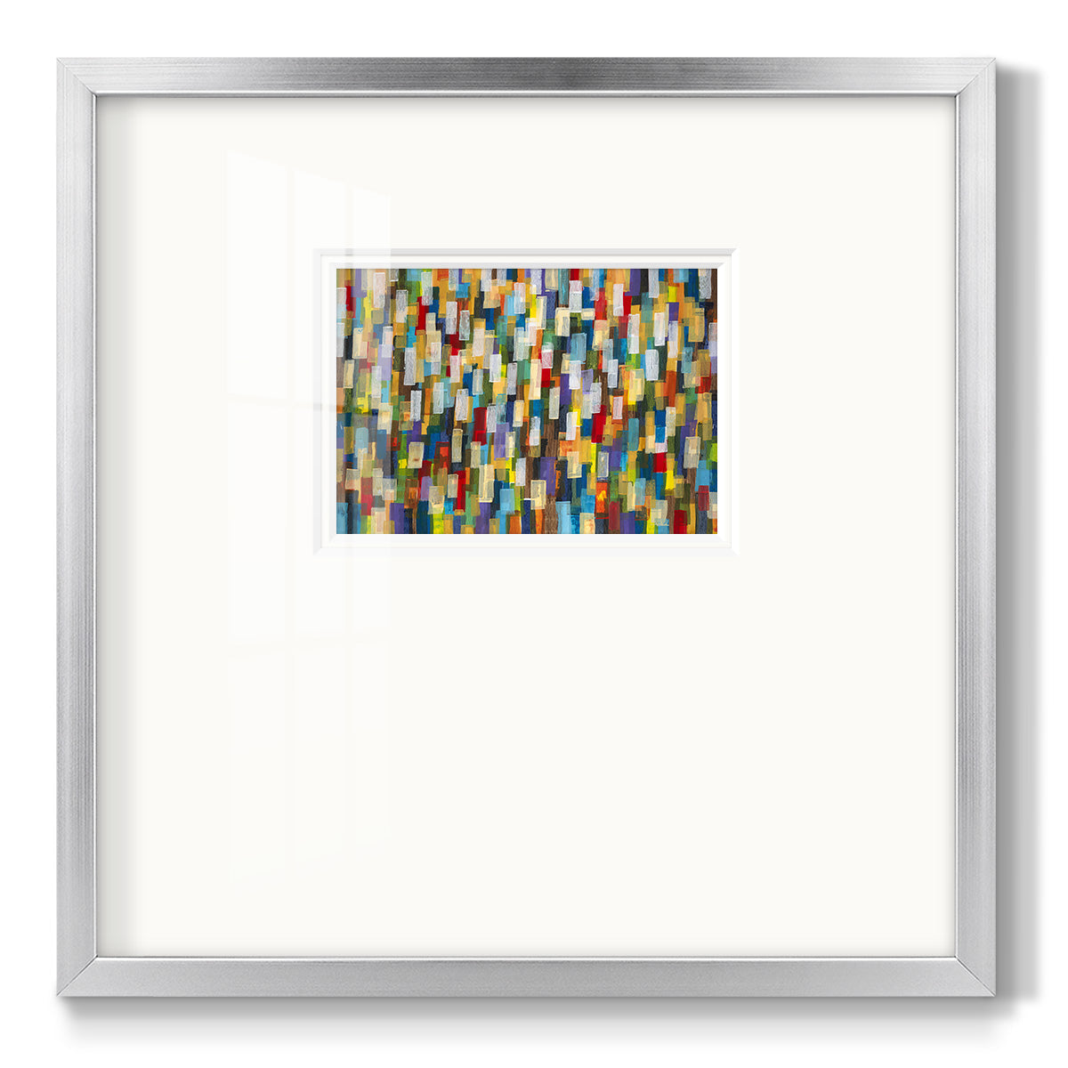 Confetti II - Double Matboard Framed Print