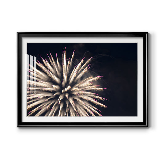 Sky Bloom - Modern Framed Art Print