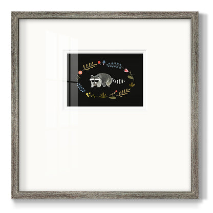 Critter & Foliage IV Premium Framed Print Double Matboard