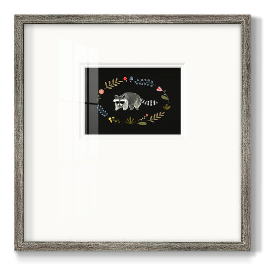 Critter & Foliage IV Premium Framed Print Double Matboard