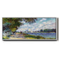 The Seine at Argenteuil, 1875 - Floater Framed Canvas Print