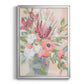 Blush Array II - Modern Framed Canvas Print