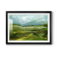 Emerald View II Premium Framed Print - Ready to Hang