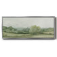 Vintage Landscape Sketch II - Floater Framed Canvas Print