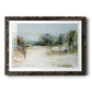 Wintery Horizon III - Barnwood Framed Art Print