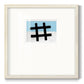 Hashtag - Double Matboard Framed Print