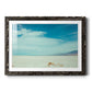 Salt Flat Walk I - Barnwood Framed Art Print