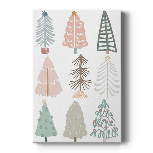 Christmas Tree Sketchbook II - Canvas Art Print