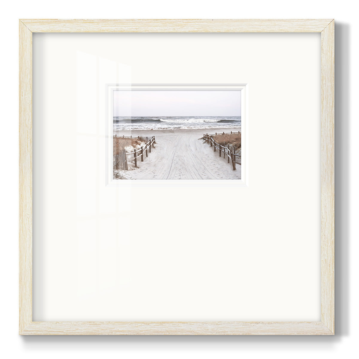 OBX Path Premium Framed Print Double Matboard