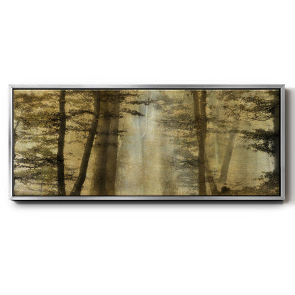 Golden Magic - Floater Framed Canvas Print