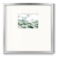 Verdant Hillside II Premium Framed Print Double Matboard